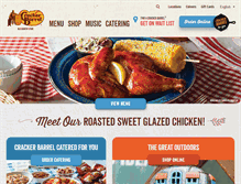 Tablet Screenshot of crackerbarrel.com